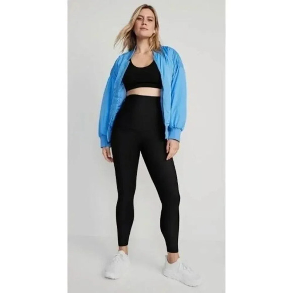 Old Navy Active Maternity High Rise Full Panel Powersoft Athletic Leggings XS - Picture 1 of 4